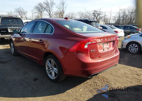2014 Volvo S60 T5 from USA, damaged, VIN YV1612FH4E1293929